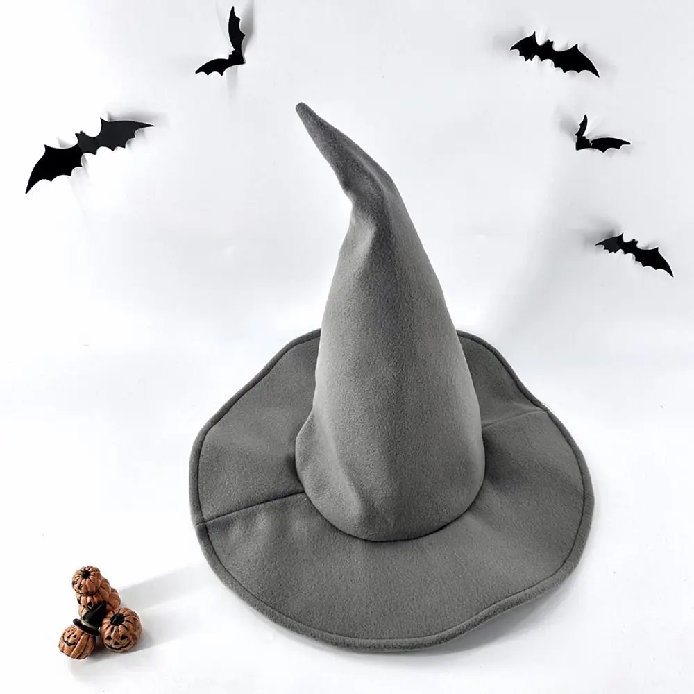 Festival Decoration Party Halloween Sorcerer Hat Portable Vintage Magic Academy Cap Masquerade Cap