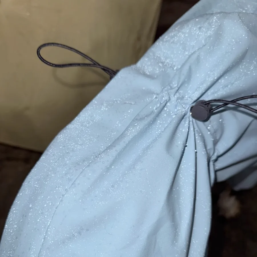 Frühling Sommer Blauer Regenmantel für Italienische Windhunde Winddichte Wasserdichte Jacke mit Rotem Reißverschluss für Whippets Reflektierender Streifenmantel – Detail 9