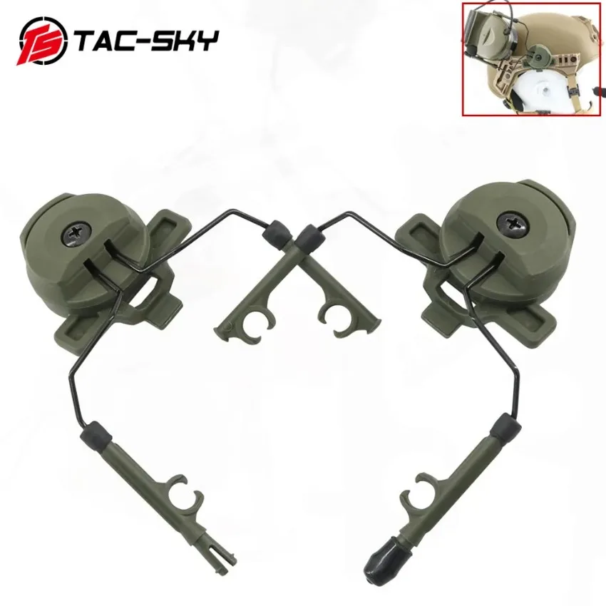 TAC-SKY Tactical Helmet Rail Adapter Wendy EXFIL 3.0 Compatible With Pelto COMTAC III I II Tactical Headset