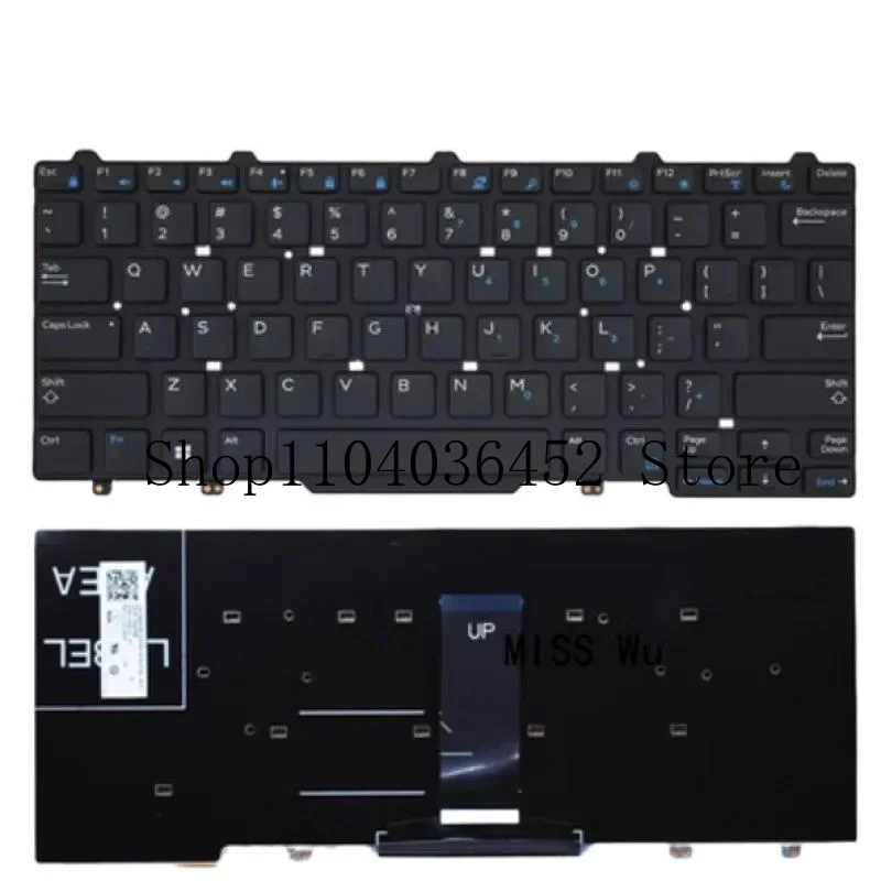 New Original laptop keyboard compatible for Dell Latitude 3340 3350 5480 5490 e3340 E7450 e5450 e7470 e5470 Free shipping