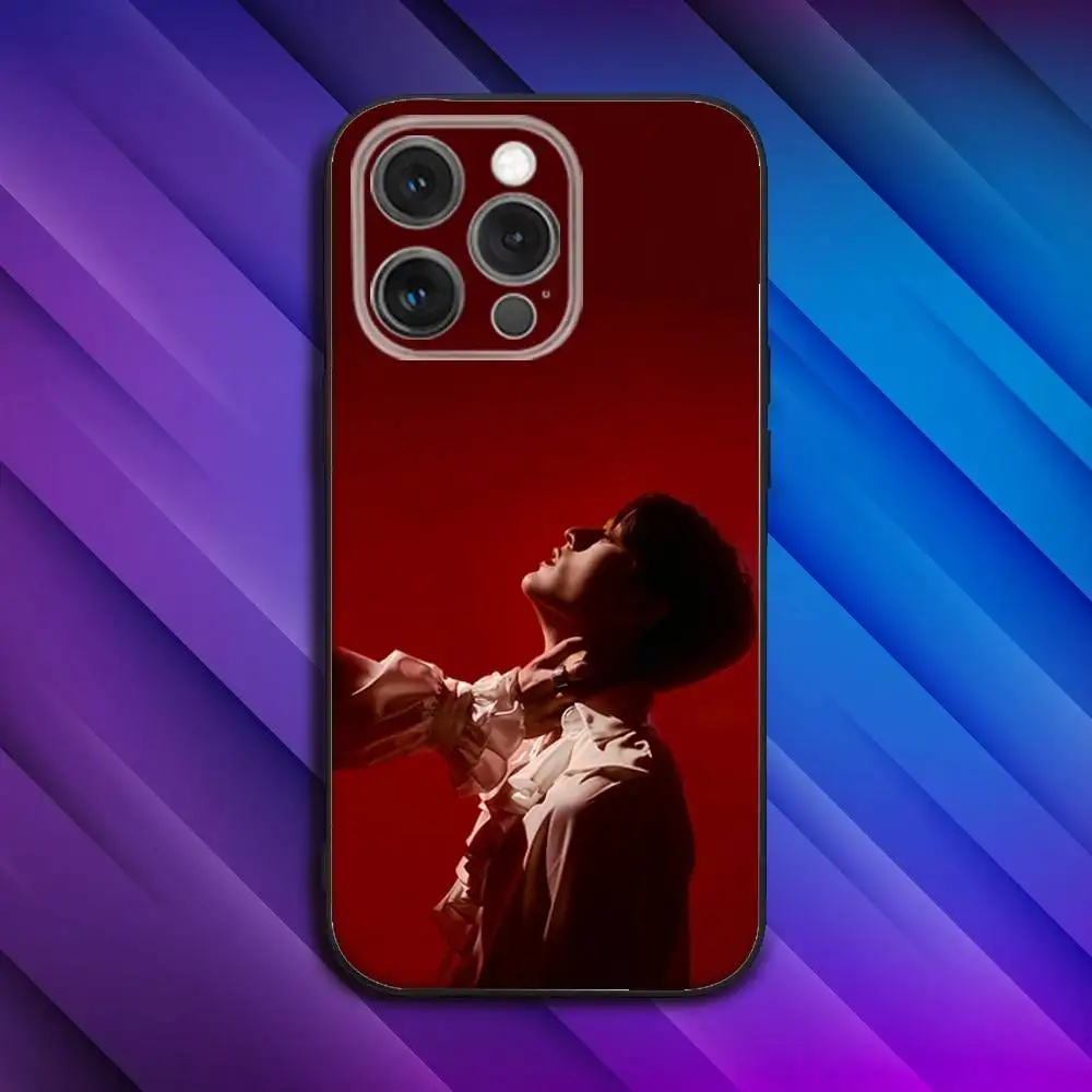 حافظة هاتف My G-Golden Blood TV لهاتف iPhone 17,16,15,14,13,12,11,Pro,Max,Plus,X,XS,SE4,E,Mini,Soft Black Case #4