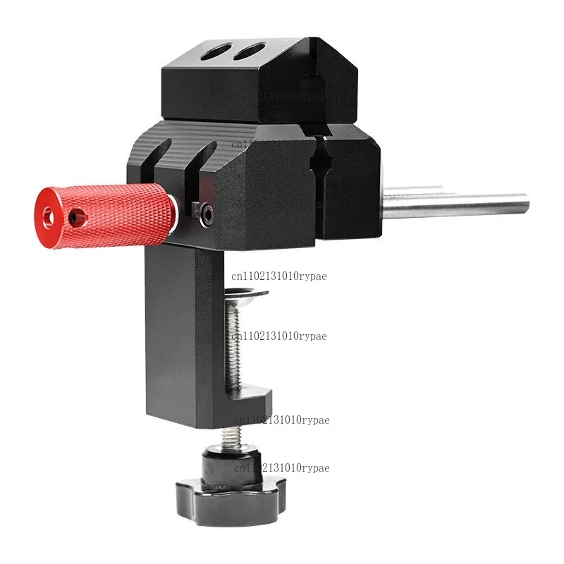 Precision Aluminum Alloy Vise for Nut Polishing on Workbench