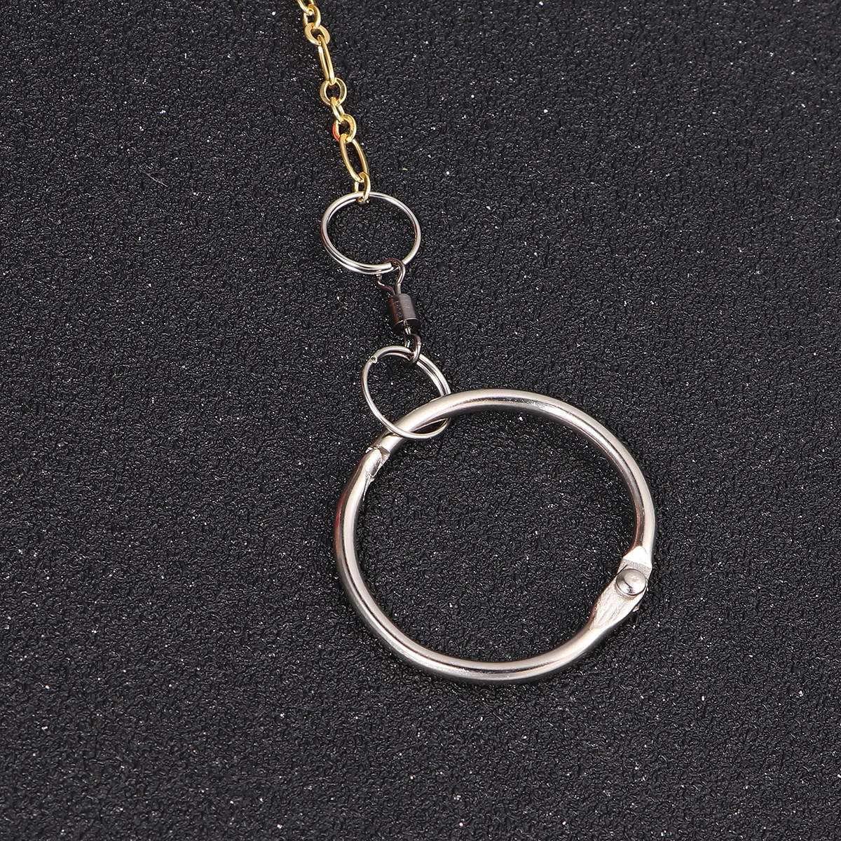 

Buckle Chain Circle Birds Foot Lock Full Copper Ankle Chain Durable Smooth Surface For Cockatiels Peony Lovebird Parrot Foot