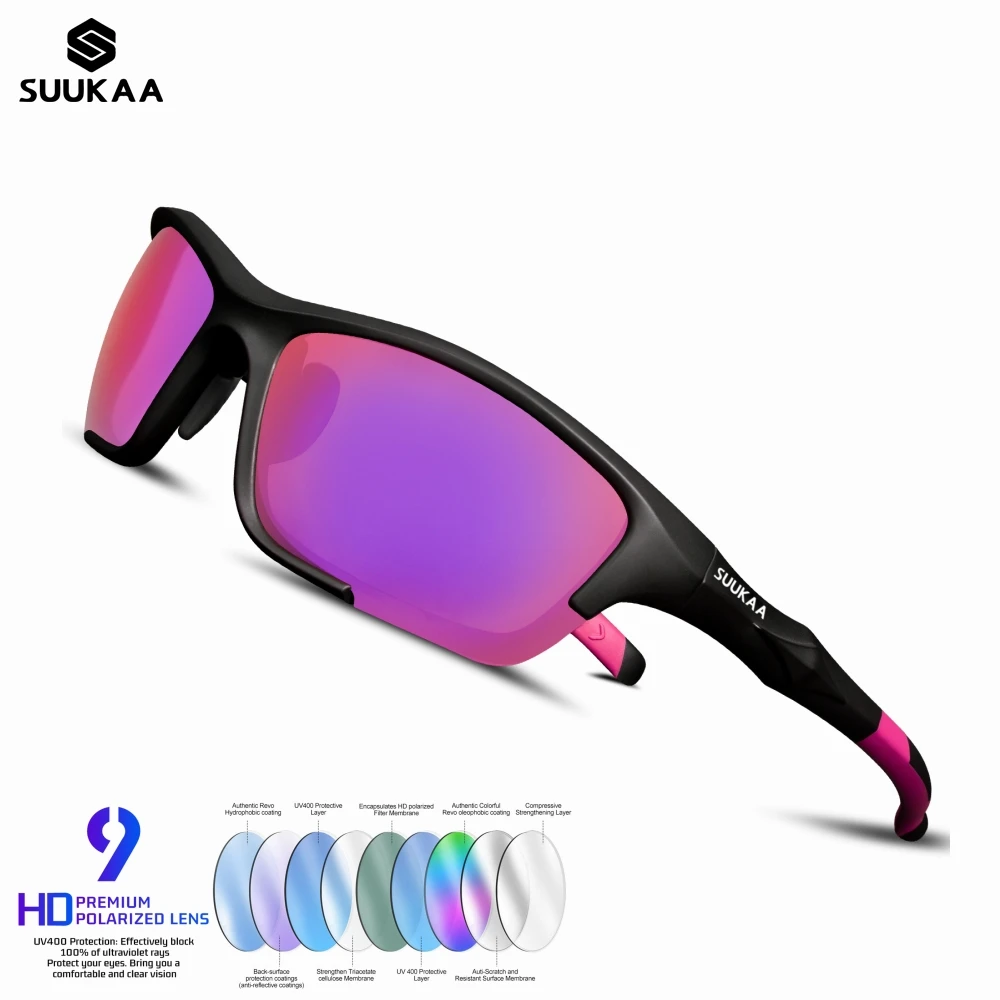 HD Polarized Mountain Bike Sports Bicycle Ultra Light Cycling Sunglasses Gafas Ciclismo MTB Cycling Photochromic Sunglasses