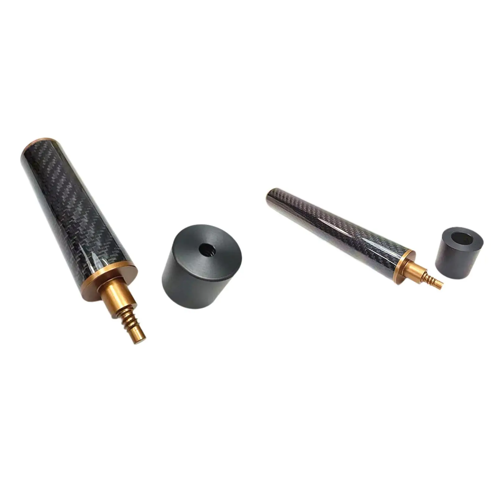 

Billiard Pool Cue Stick Extension Carbon Fiber Split Accessories for Adults Beginner Professional Billiards Game Room