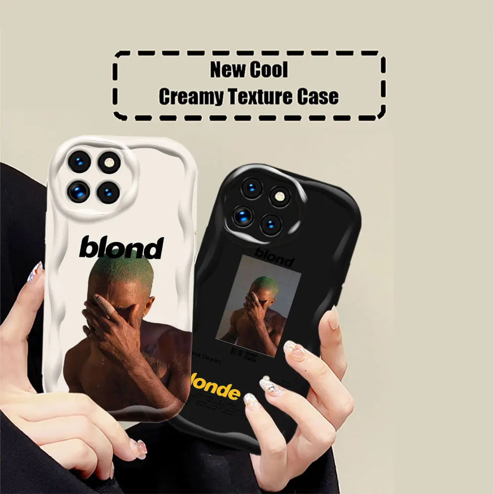 Frank Ocean Rapper Phone Case For Xiaomi Mi 14 12 11 Poco X6 X5 X4 X3 M6 M4 M3 F4 F3 Pro GT Nfc Lite C61 C31 3D Wave Cover Funda