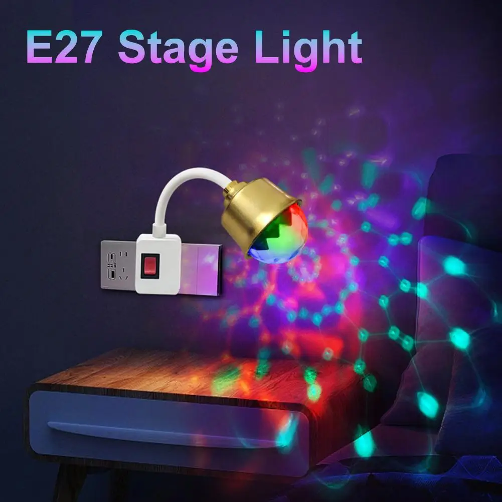 E27 المقبس المباشر المكونات في مصباح دوار رئيس المصباح الكهربي حامل مع التبديل الاتحاد الأوروبي/الولايات المتحدة التوصيل مصباح حامل LED الجدول مصباح ماجيك الكرة لمبة