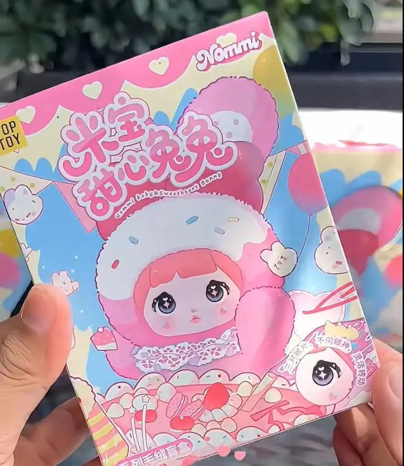 

Hitoy Sure Fun Nommi Baby Sweetheart Bunny, модная слепая коробка, игрушки, украшение, сумка, кулон, трендовый сюрприз, подарки для девочек