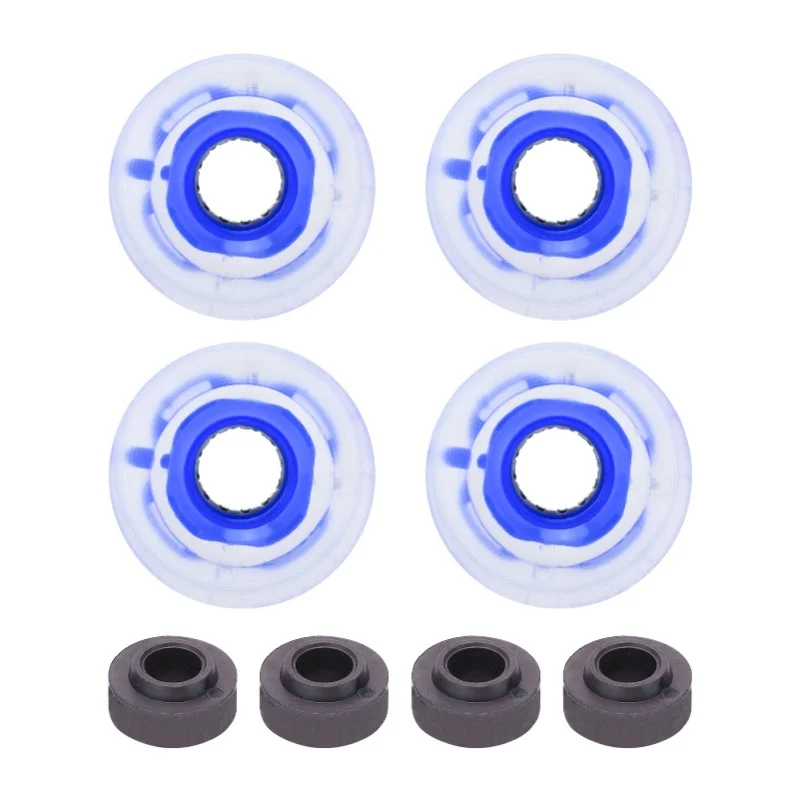 

78A 60x45mm HighElastic Skateboard Flash Wheel PU Filling For Longboard Cruiser Board(Sapphire )
