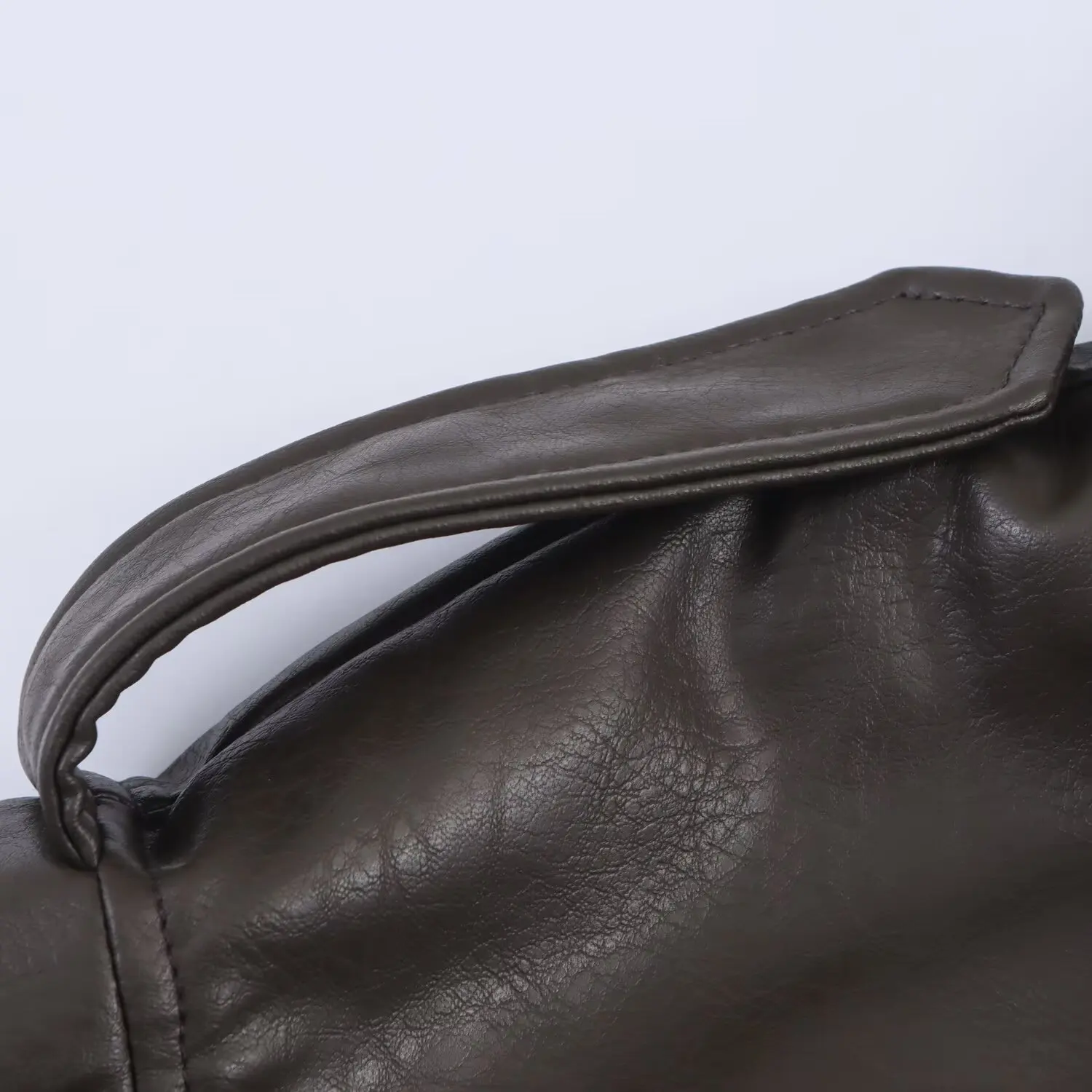 패셔너블 가죽 재킷 여성용 가을 신상 슬레 키트 장식 아우터웨어 캐주얼 출퇴근 슬레 롱 스웨이드 지퍼 디자인