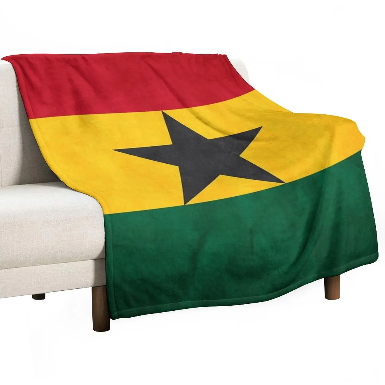 

Ghana Ghanaian Flag National Flag of Ghana Throw Blanket Summer for sofa Soft Big christmas decoration Blankets