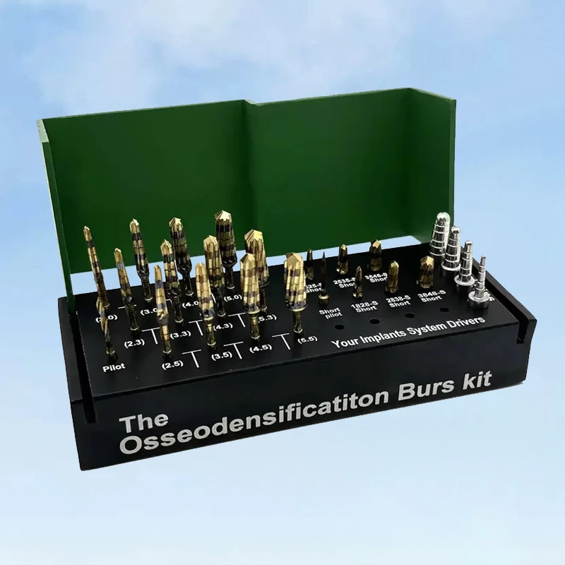 

Professional Dental Implant System & Osseodensification Burs Kit for Sinus Lift Surgery Dental Lab Tools
