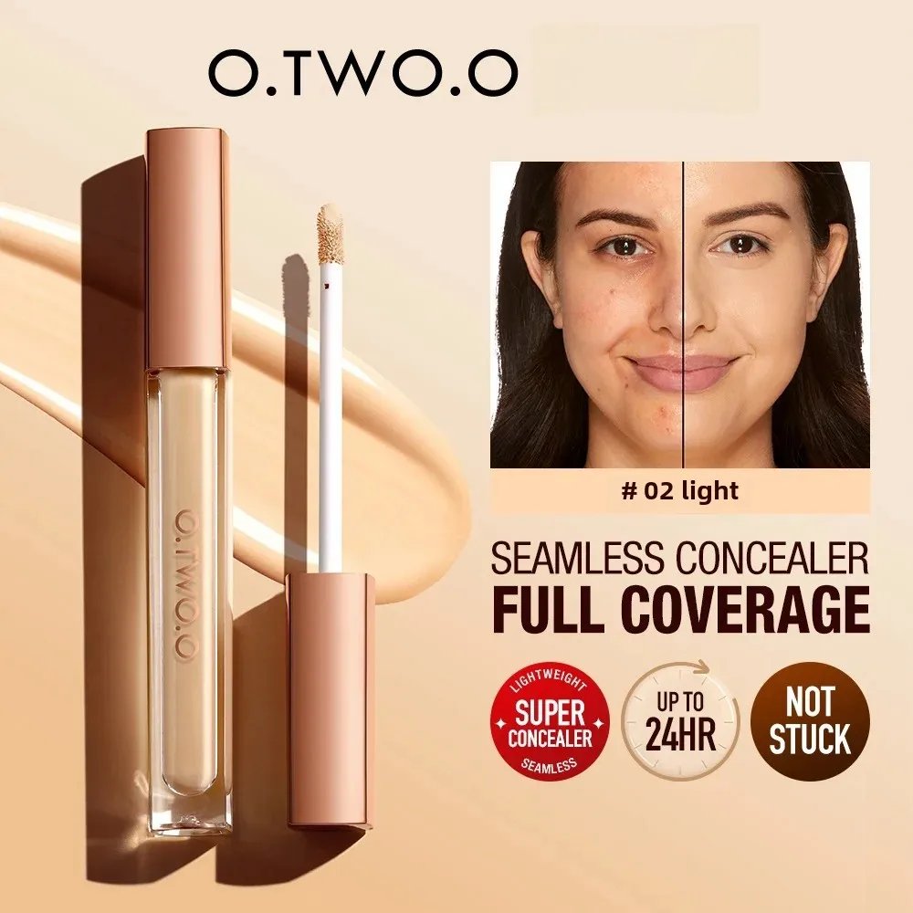 O.TWO.O Concealer Makeup Base Matte Lightweight Waterproof Eyes Dark Circles Foundation Cream Face Concealer Comestics
