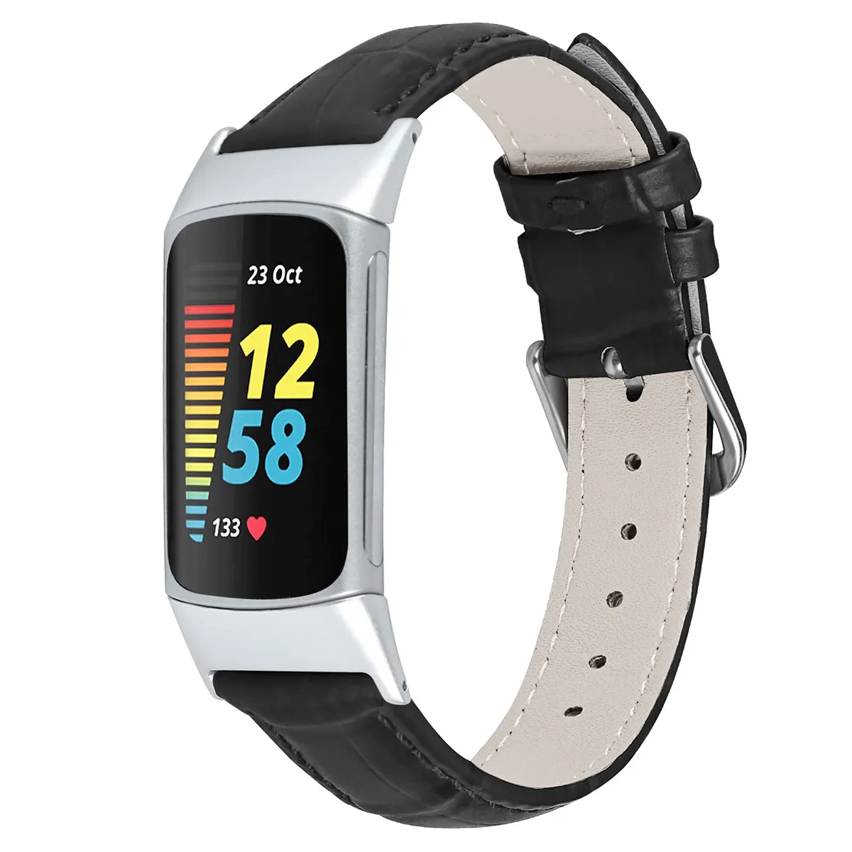 For Fitbit Charge 6 5 Strap Leather Band High Quality Women Men Smart Watch Band for Fitbit Charge 5 6 Bracelet Correa