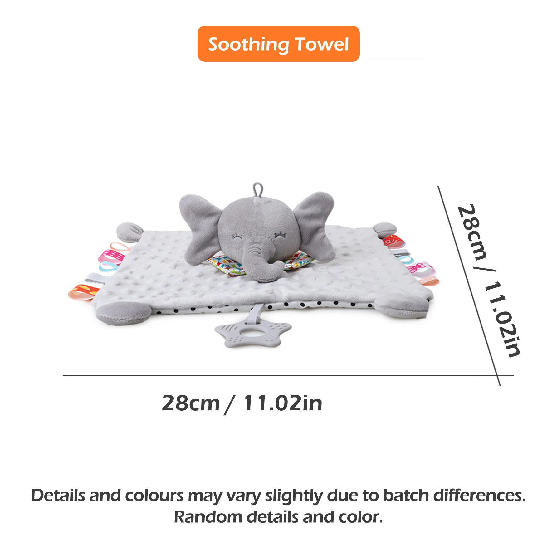 Pasgeboren Baby Pluche Knuffels Schattige Dieren Deken Trooster Bunny Olifant Kalmeren Sussen Handdoek Baby Cadeau