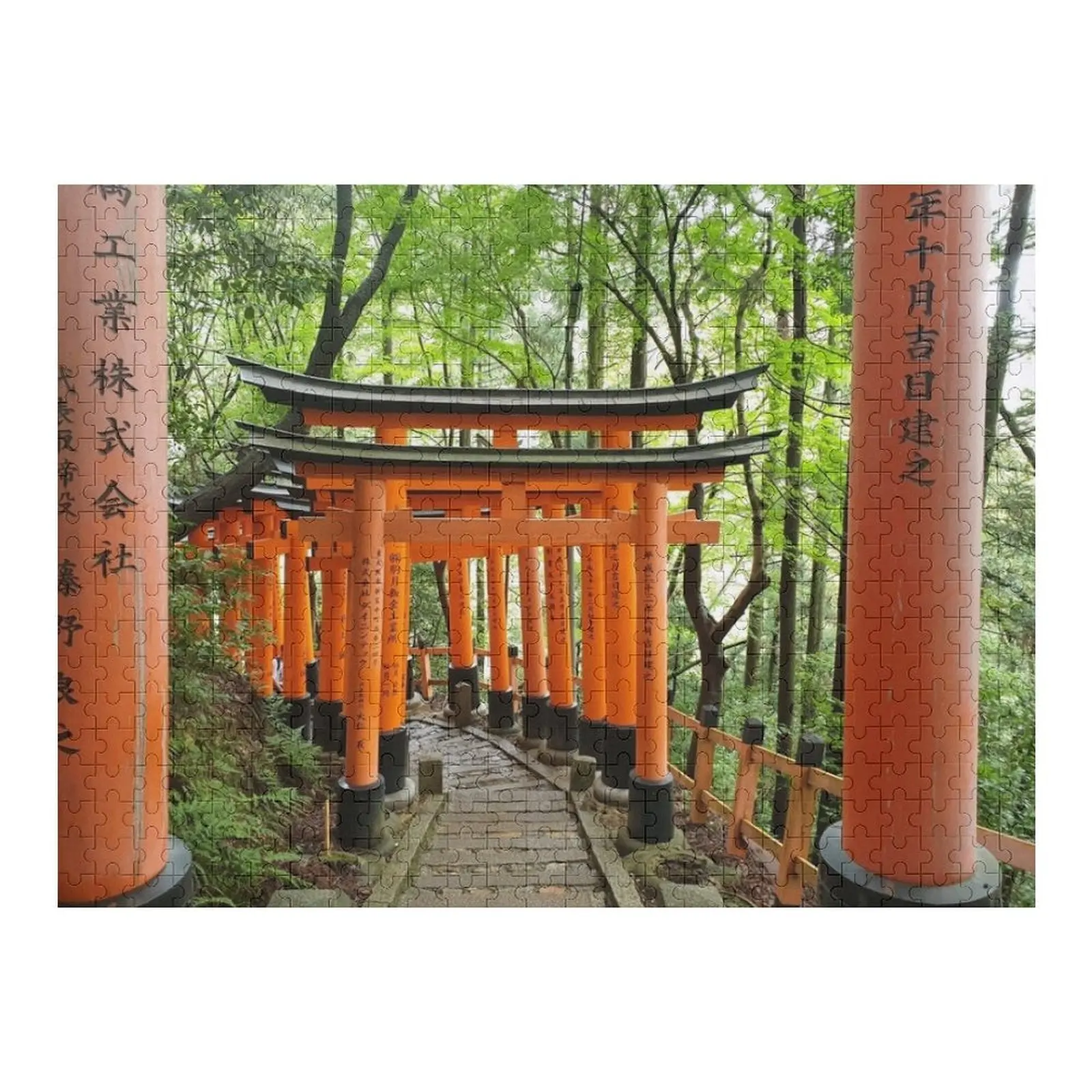 

Пазл Torii Gates 2. Персонализированное имя. Деревянная головоломка на заказ.