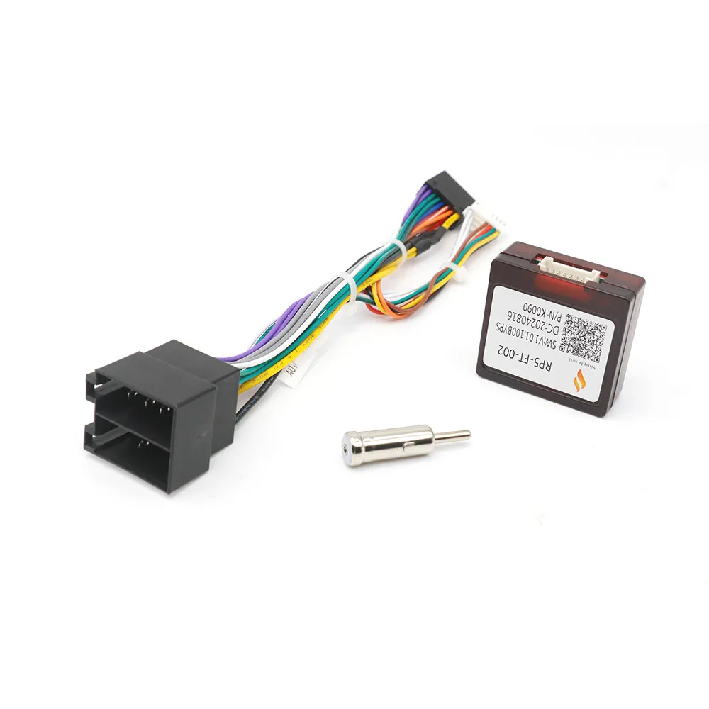 Car Android Radio Navigation Wiring Harness Screen Power Cable Canbus Box adapter for Fiat Linea Pailo Dobol Punto Fiorino