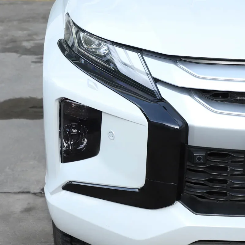 ⭐Genuine⭐ Car Upgrade Styling Front Center Grille Trim Strip For Mitsubishi L200 Triton 2019-2023 Car Decoration Accessories