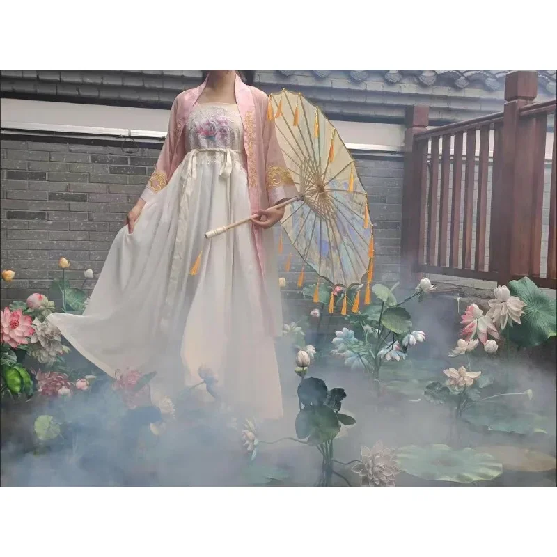 Japanese Yarn Oil Paper Silk Fabric Fox Umbrella Clothing Ancient Chinese Princess Drama White Craft Cosplay Parasol Paraguas