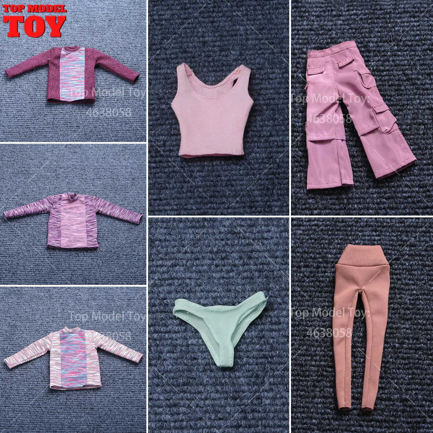 Camisa elástica para Yoga y Fitness, ropa, pantalones ajustados, chaleco, calzoncillos, modelo apto para soldado femenino de 12 pulgadas, figura de acción, cuerpo, muñecas, juguete, 1/6