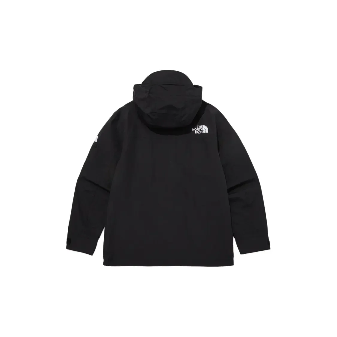 THE NORTH FACE JACKET Embroidered Hooded Multi-Purpose Outdoor Hiking Travel Commute Waterproof Windproof Jackets Unisex Black