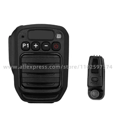 Rechargeable Bluetooth microphone with audio adapter Speaker Mic for Motorola DP4000e DP4400e DP4401 DP4801e DP4800e MTP6550
