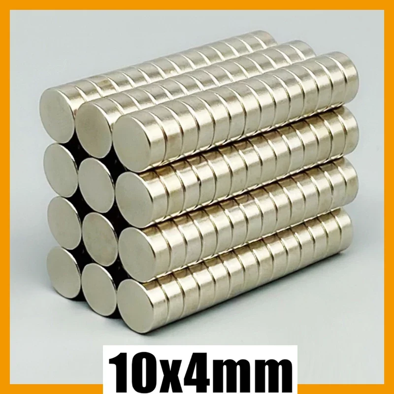 10x4 10x5mm 10/20/50/100/200pcs N35 Round Powerful Strong Neodymium Magnet Permanent Magnetic Imanes 10*4 10*5 Craft Diy Fridge