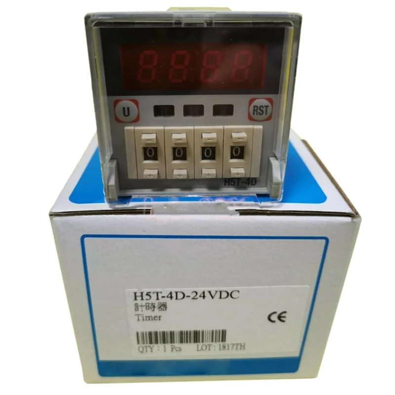 

H5T-4D H5T-4D-24VDC Digital Display Power ON Delay Timer New & Original