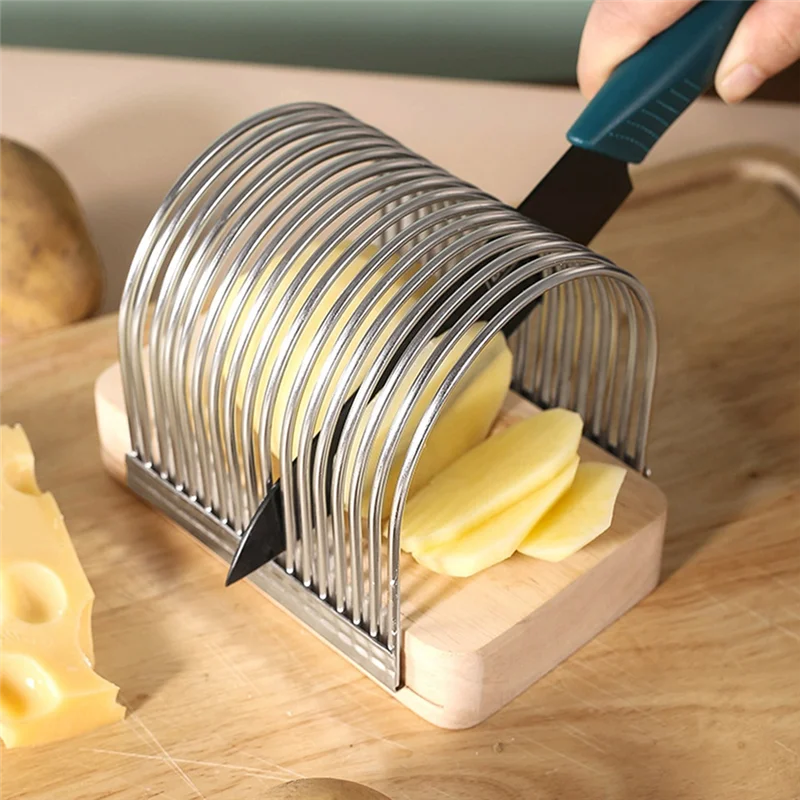 

Multifunctional Kitchen Toast Slicer Cheese Slicer Potato Vegetable Fruit Slicer Food Tool