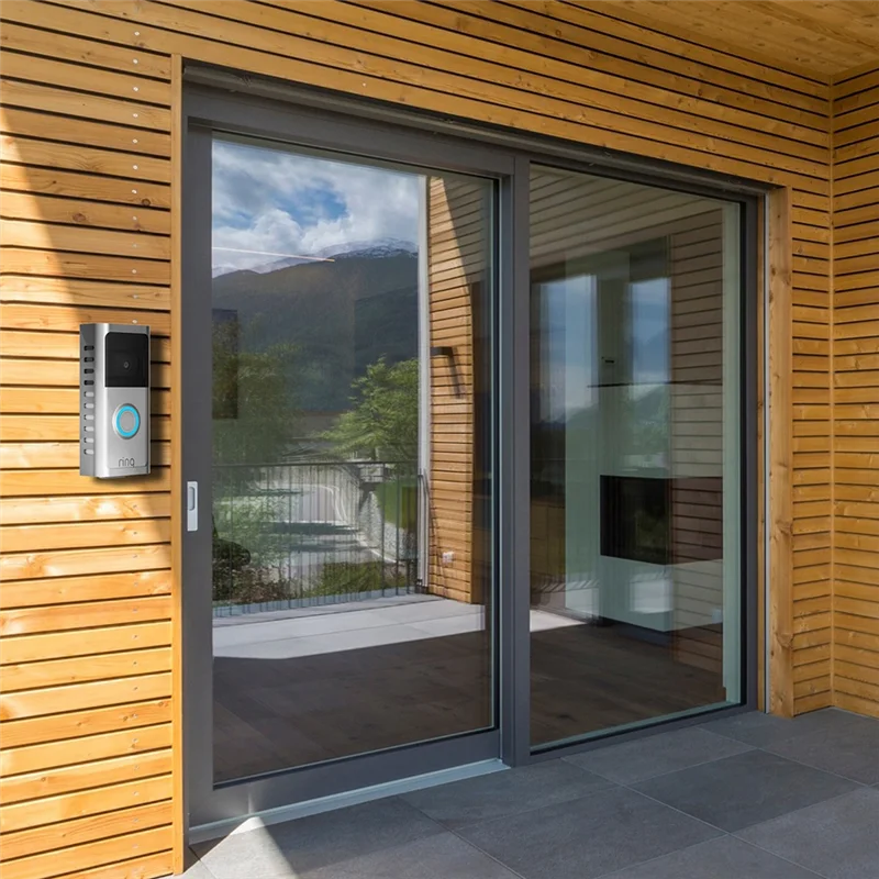 

Держатель для горячего дверного звонка, подходящий для кольцевого видеодверного звонка 1/2/3/3 Plus/4/2020, выпуск/2023, серебро