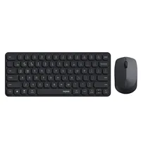 Rapoo 9010M Multi-Device Keyboard and Mouse Combo 2.4G/Bluetooth 5.0/4.0 Wireless Bluetooth Keyboard Mouse Set Support FX1025