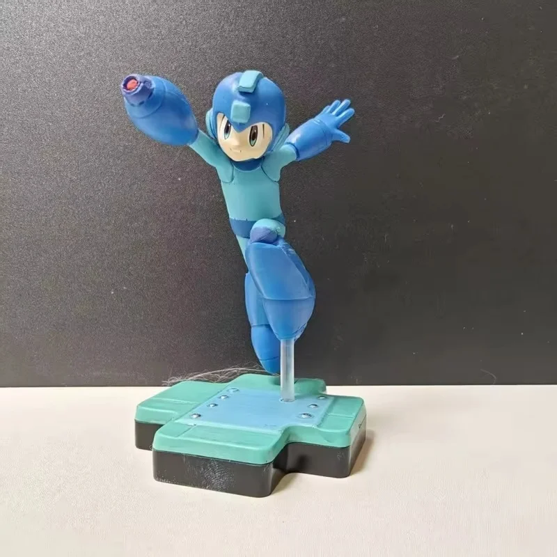Figuras de Anime de Rockman, Mega Man, Adorno de Escritorio, Modelo de Decoración para Caja de Ordenador, Juguete Coleccionable para Niños, Regalo Festivo