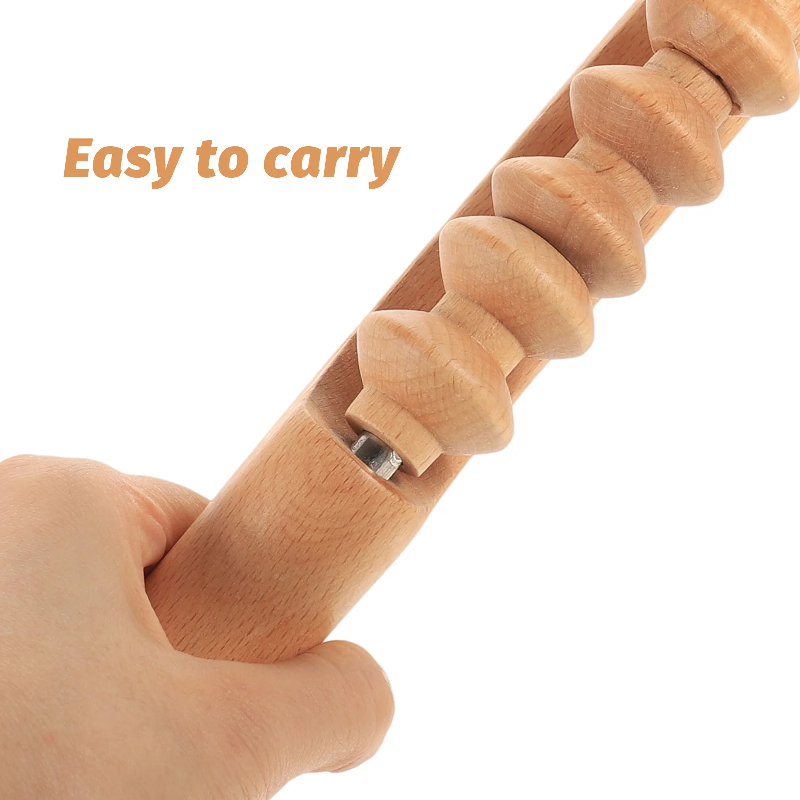 

Wooden Roller Massager Body Scraping Gua Sha Meridian Massage Tool For Back Neck Shoulder Legs Feet Face Portable Relaxation