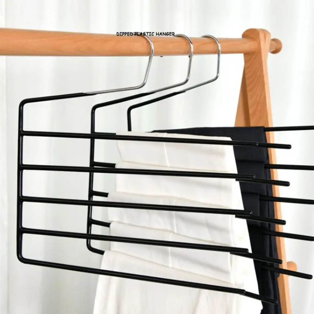 

Efficient Closet Organization System Pants Rack Organizer Efficient Closet Organization Multi-layer Pants for Space-saving