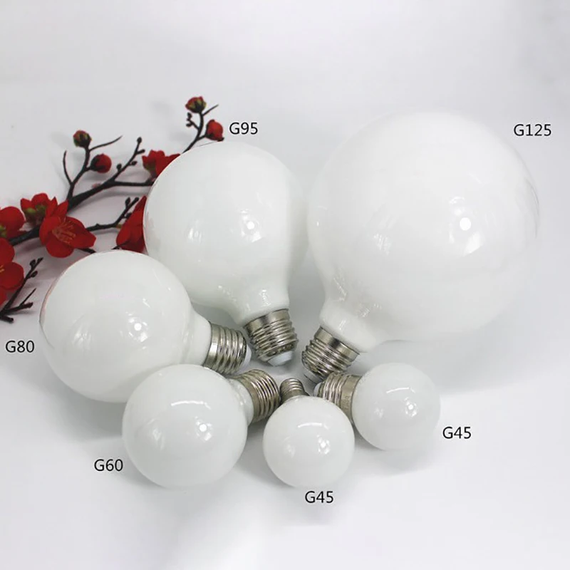 

5W 7W LED Bulbs E27 220V 230V G45 G60 G80 G95 G125 Energy Saving Global Light Lampada Ampoule LED Light Bulb LED Lamp New