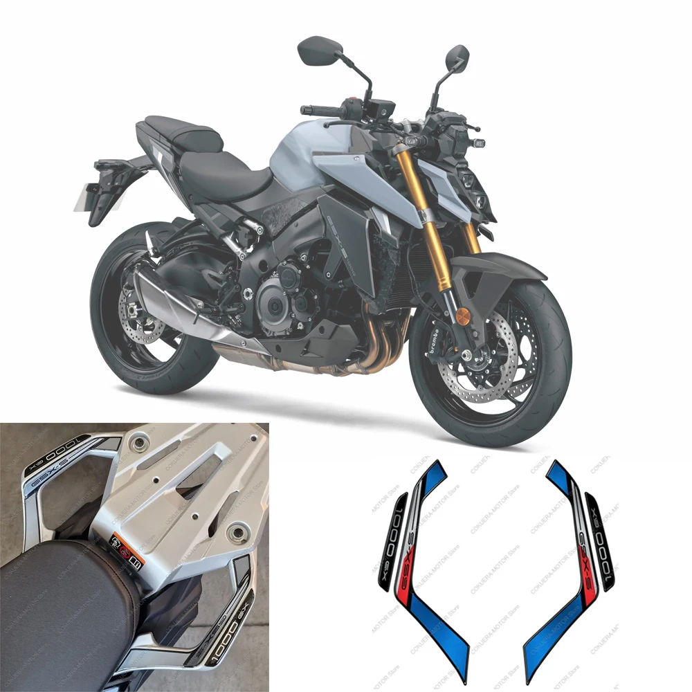 

Stickers 3D Motorcycle Guards Handles For GSX-S 1000 GX 2024 3D Gel Resin Protection Sticker Decals