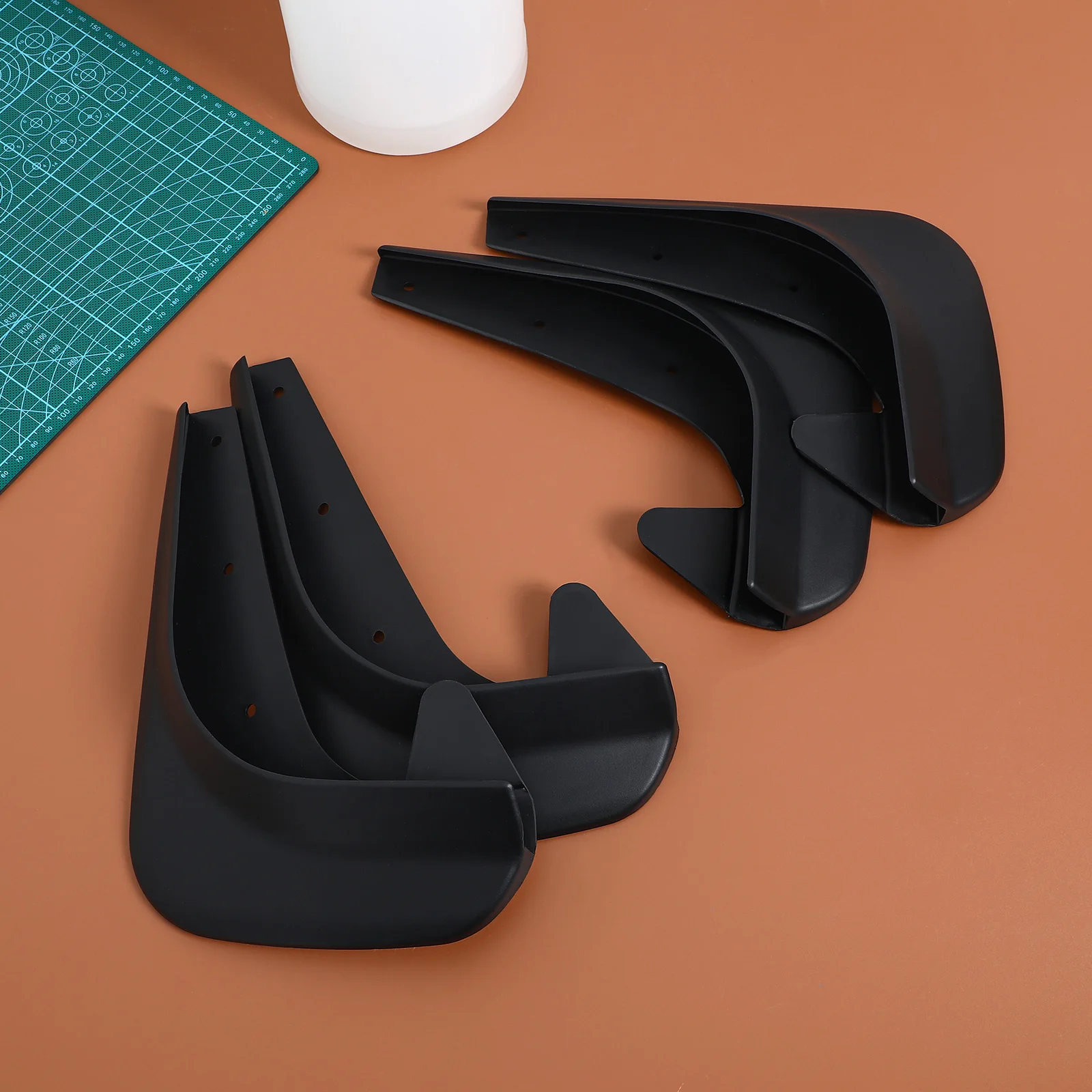 

4pcs Car Mud Guard Wheel Mudguards Universal Suv Front Rear Mud Flaps Tire Protectors Splash Guards Exterior