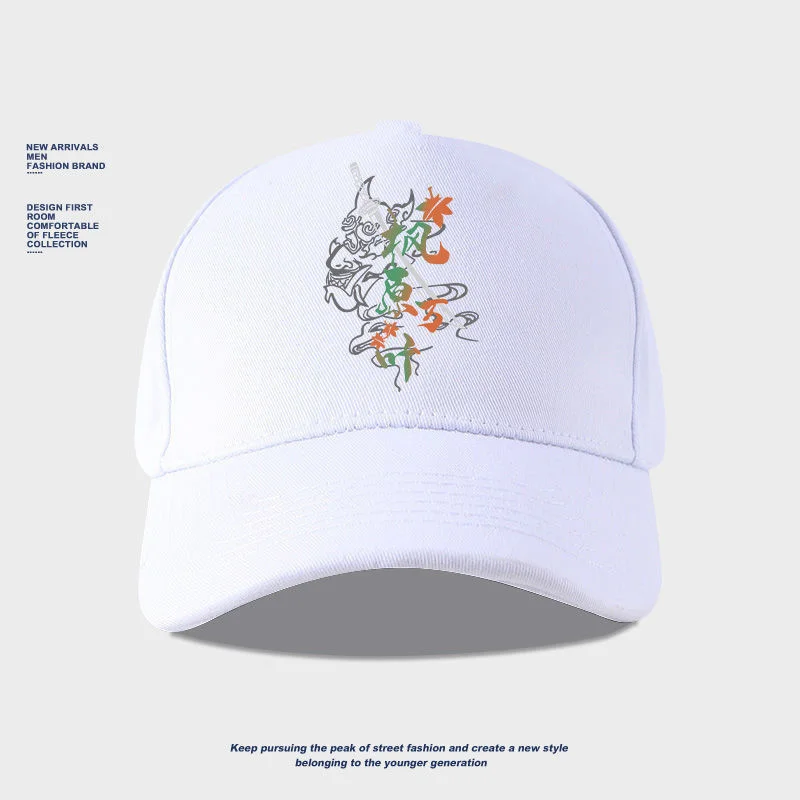 Gorra de béisbol Genshin Impact Kaedehara Kazuha Maple Leaf para hombre y mujer, gorra de béisbol deportiva al aire libre, Hip Hop, Snapback