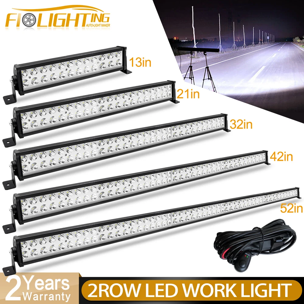 FI-Lighting LED Light Bar Dual Row 13