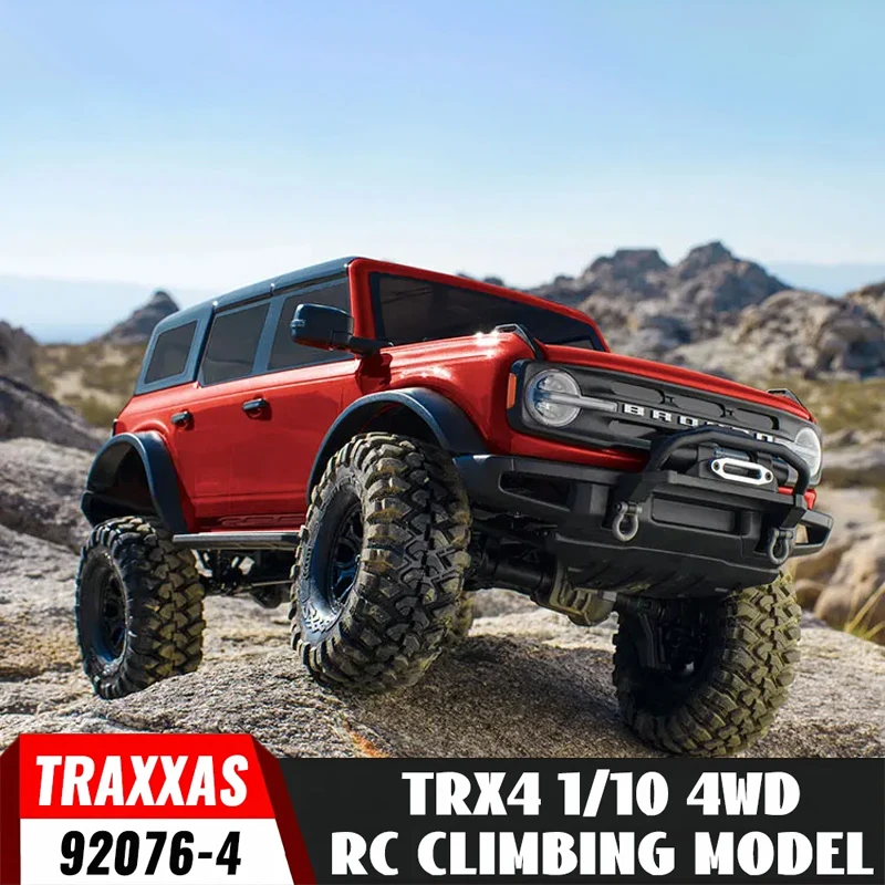 TRAXXAS TRX4 Ford Bronco 1/10 RC 4WD Simulation Off road Climbing Car Remote Control Car 92076-4 Adult Boys Toy