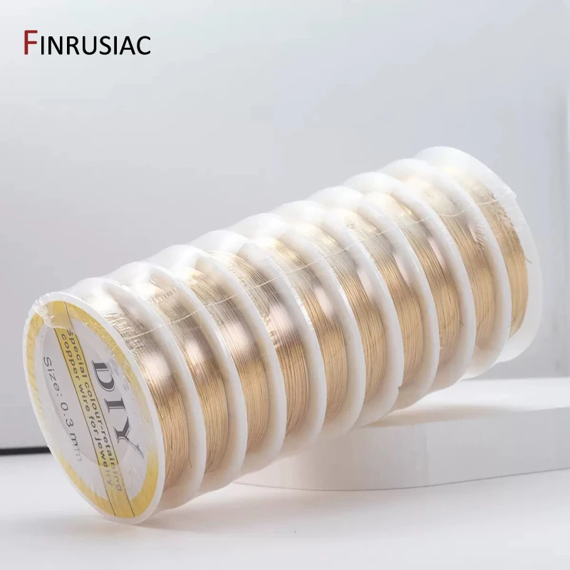 14K Gold Plated Copper Wire For Jewelry Making,Beading Wire Jewelry Cord String Wire For DIY Jewelry Materials Accessories view 5