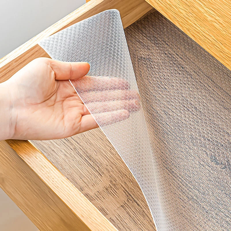 

EVA Oil-proof Moisture-proof Cabinet Mat Cabinet Liner Reusable Drawer Liner Nonslip Refrigerator Mat Fridge Drawer Mat