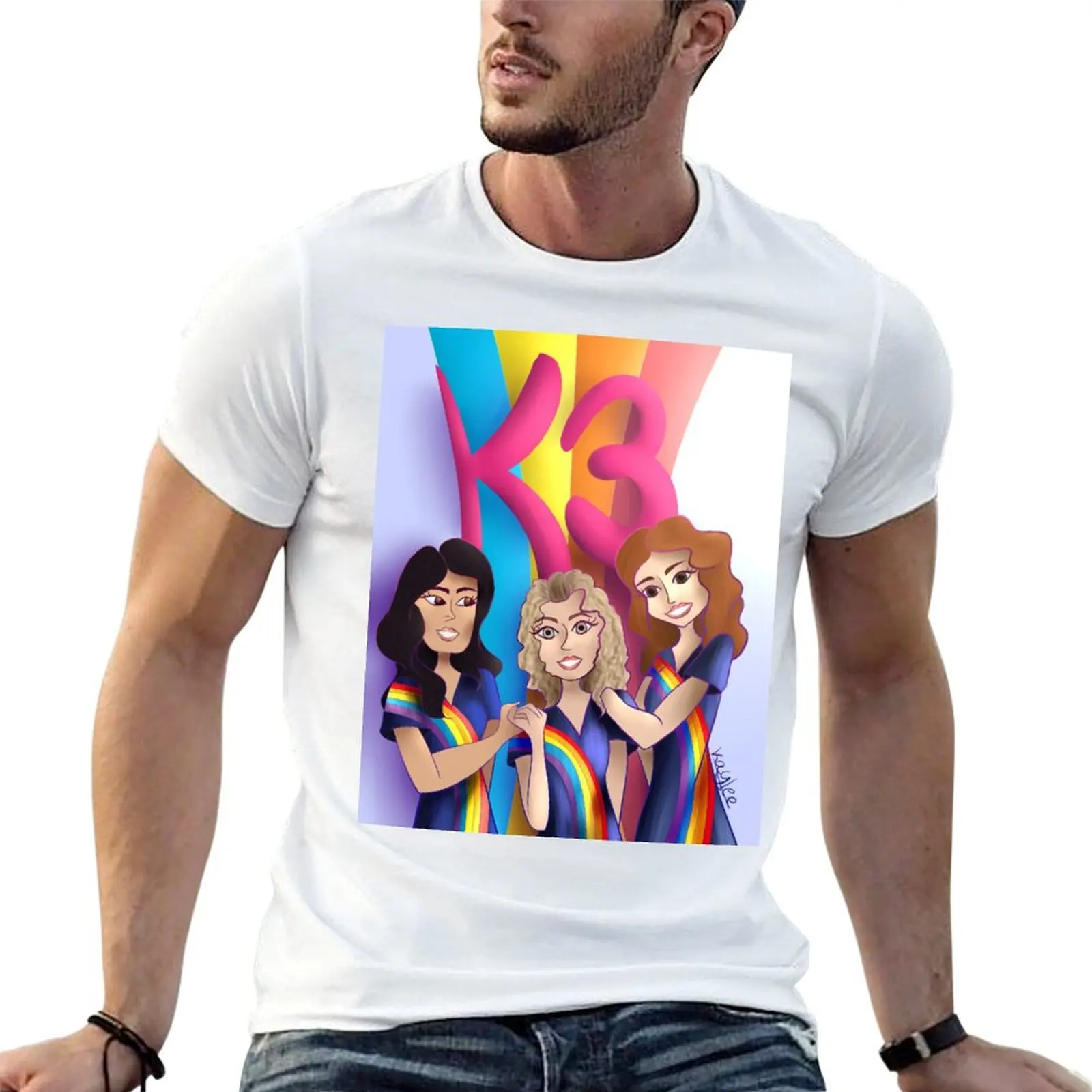 

K3 - Waterval T-Shirt t shirts for man graphic funny anime t shirts for man T-Shirt