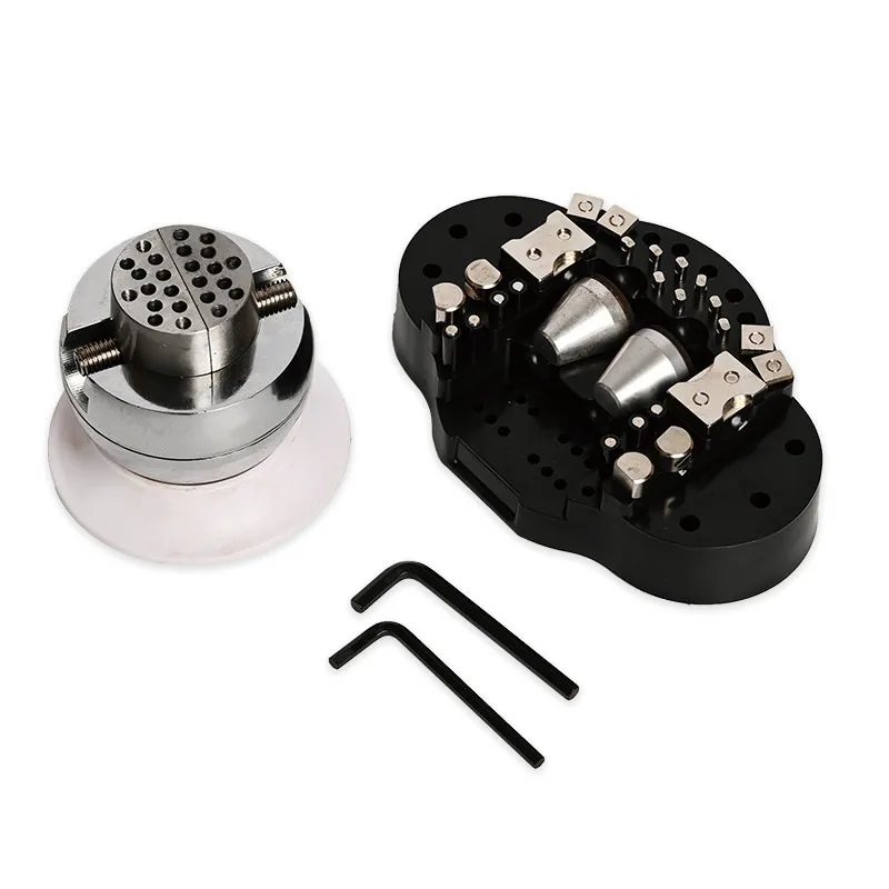 New with Chuck Inlaid Stone Seat Micro-inlaid Engraving Tool Mini Engraving Ball Vise Tool Diamond Iron Ball Jewelry Tool
