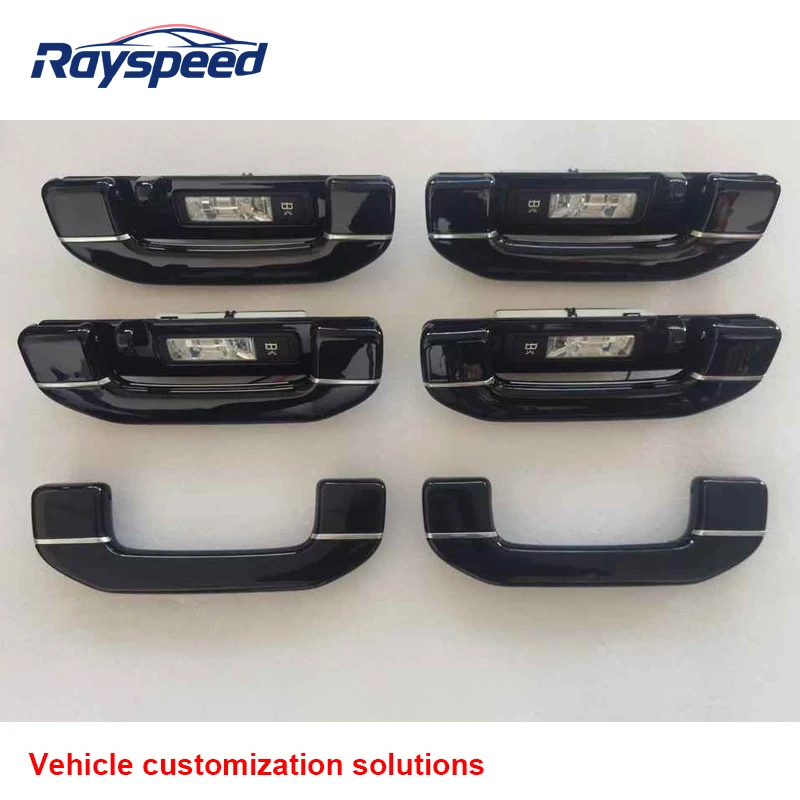 

Задняя внутренняя ручка автомобиля с алюминиевой оберткой и окружающим освещением для Mercedes A/B/C/S Class, аксессуар для обновления роскошного салона автомобиля