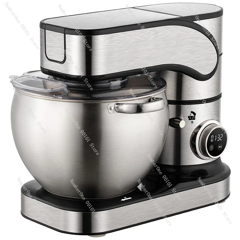 10L kitchen machine, dough mixer, egg beater, cream whipping machine, tabletop multi-function appliance, suitable for home
