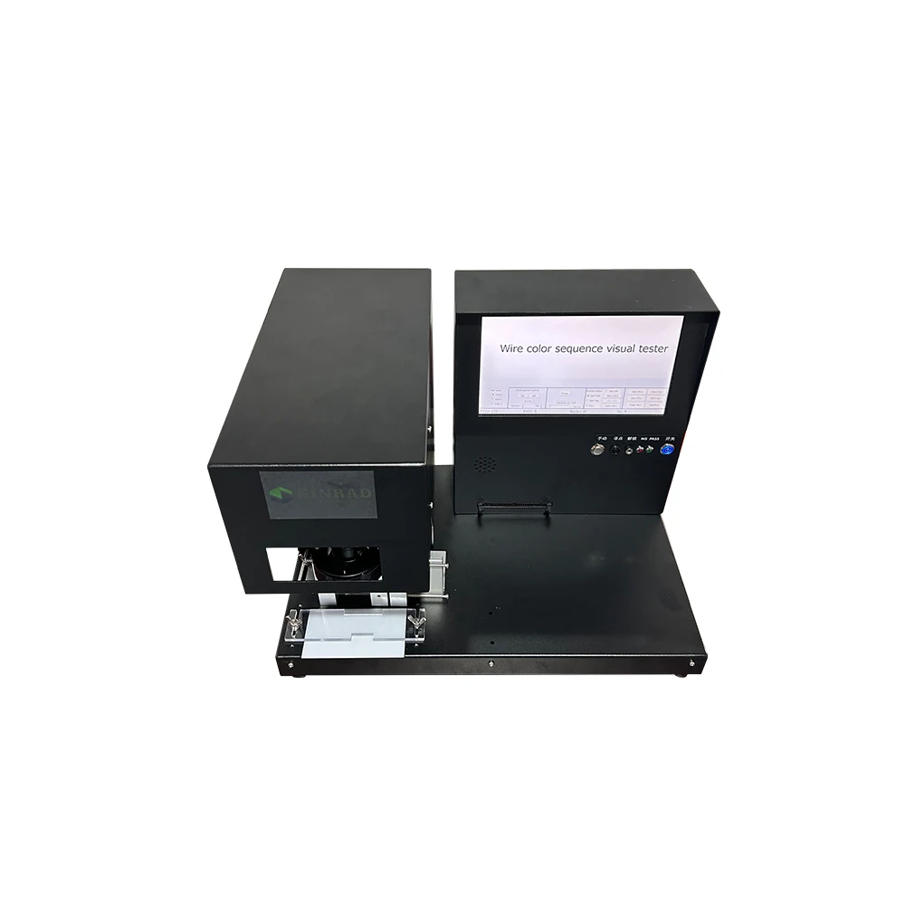 Wire Harness Color Separation Meter and Wire Line Sequence Detector Machine Cable Testing Equip