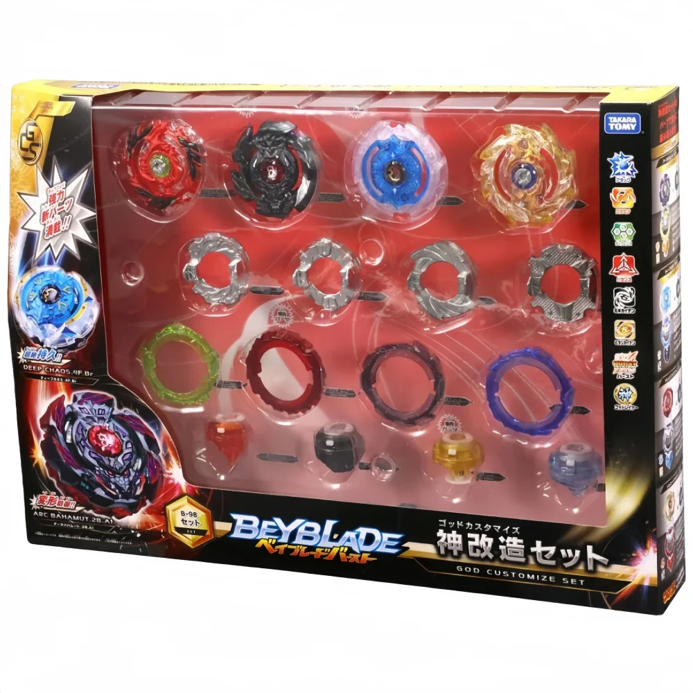 

GENUINE Takara Tomy beyscollector Burst B-98 God Customize Set