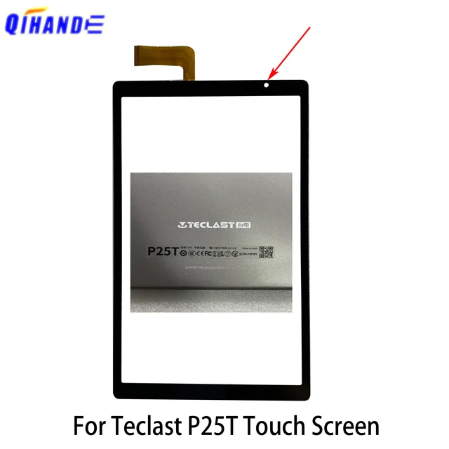 10.1 Cal ekran dotykowy szkło dla Teclast P25T P26T Tablet PC Panel czujnika digitizera wyświetlacz LCD ekran PX101G24A021 PX101A29A121