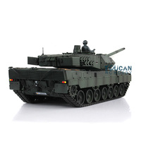 1/16 HENG LONG 7.0 Leopard2A6 RC Tank 3889 Metal Tracks W/ Rubbers RC Panzer Toys for Boys TH17606-SMT4